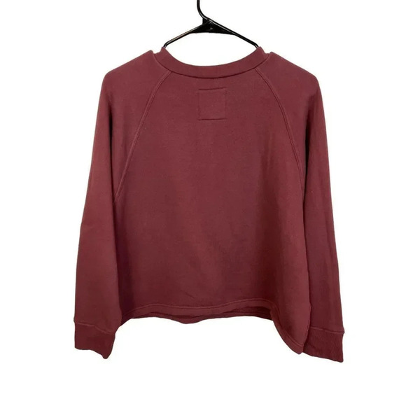 Madewell MWL Betterterry Henley Sweatshirt Size Small - Picture 5 of 11